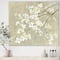 Designart - Dogwood in Spring Neutral - Farmhouse Canvas Artwork